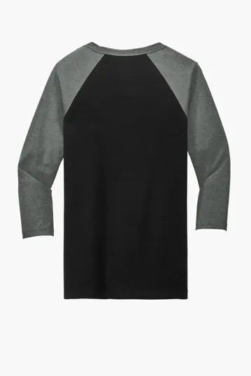Bella + Canvas Unisex 3/4-Sleeve Baseball Tee — view 27