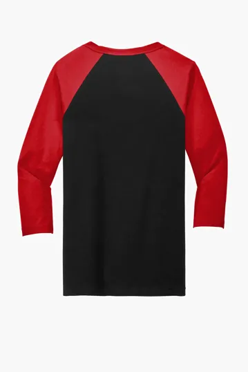 Bella + Canvas Unisex 3/4-Sleeve Baseball Tee — view 28