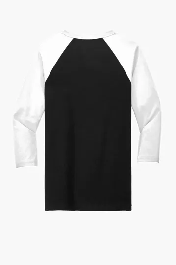 Bella + Canvas Unisex 3/4-Sleeve Baseball Tee — view 30