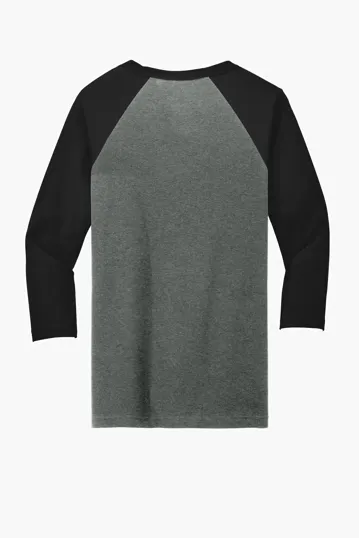 Bella + Canvas Unisex 3/4-Sleeve Baseball Tee — view 31