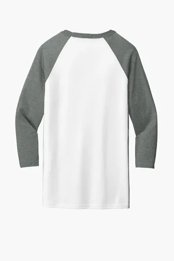 Bella + Canvas Unisex 3/4-Sleeve Baseball Tee — view 39