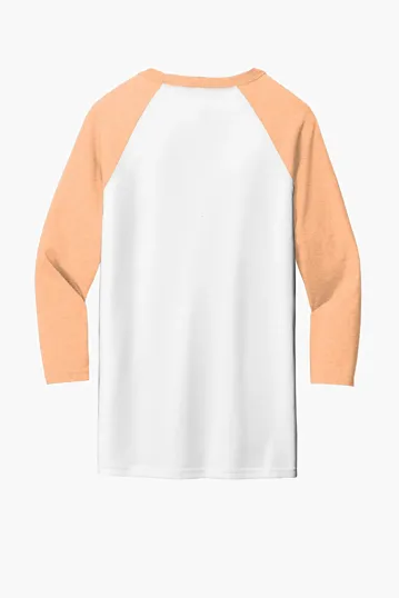 Bella + Canvas Unisex 3/4-Sleeve Baseball Tee — view 42