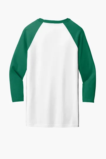 Bella + Canvas Unisex 3/4-Sleeve Baseball Tee — view 43