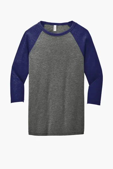 Bella + Canvas Unisex 3/4-Sleeve Baseball Tee — view 11