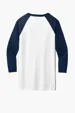 Bella + Canvas Unisex 3/4-Sleeve Baseball Tee — view 45