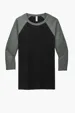 Bella + Canvas Unisex 3/4-Sleeve Baseball Tee — view 3