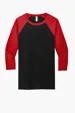 Bella + Canvas Unisex 3/4-Sleeve Baseball Tee — view 4