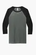Bella + Canvas Unisex 3/4-Sleeve Baseball Tee — view 7
