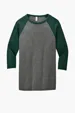 Bella + Canvas Unisex 3/4-Sleeve Baseball Tee — view 9