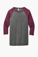 Bella + Canvas Unisex 3/4-Sleeve Baseball Tee — view 10