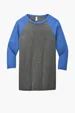 Bella + Canvas Unisex 3/4-Sleeve Baseball Tee — view 13