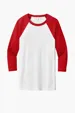Bella + Canvas Unisex 3/4-Sleeve Baseball Tee — view 23