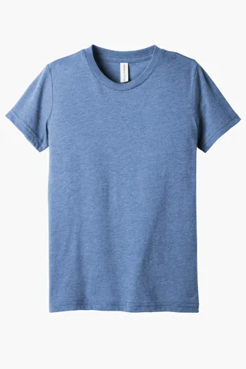 Bella + Canvas Youth Triblend Short Sleeve Tee — view 2