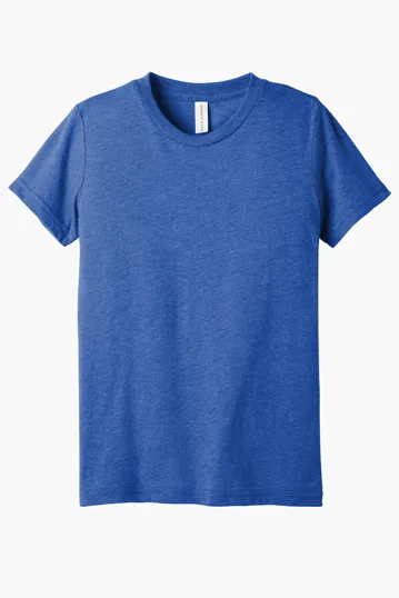 Bella + Canvas Youth Triblend Short Sleeve Tee — view 9