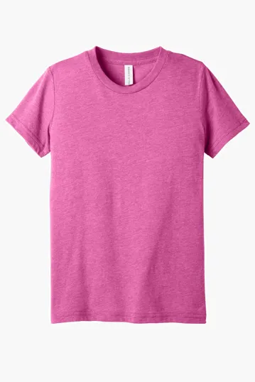 Bella + Canvas Youth Triblend Short Sleeve Tee — view 25