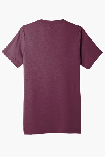 Bella + Canvas Unisex Triblend Short Sleeve V-Neck Tee — view 11