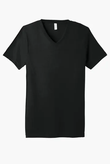 Bella + Canvas Unisex Triblend Short Sleeve V-Neck Tee — view 7
