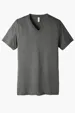Bella + Canvas Unisex Triblend Short Sleeve V-Neck Tee — view 2