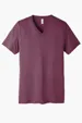 Bella + Canvas Unisex Triblend Short Sleeve V-Neck Tee — view 4