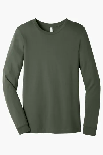 Bella + Canvas Unisex Jersey Long Sleeve Tee — view 2