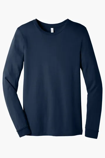 Bella + Canvas Unisex Jersey Long Sleeve Tee — view 4