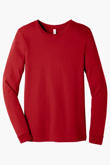 Bella + Canvas Unisex Jersey Long Sleeve Tee — view 5
