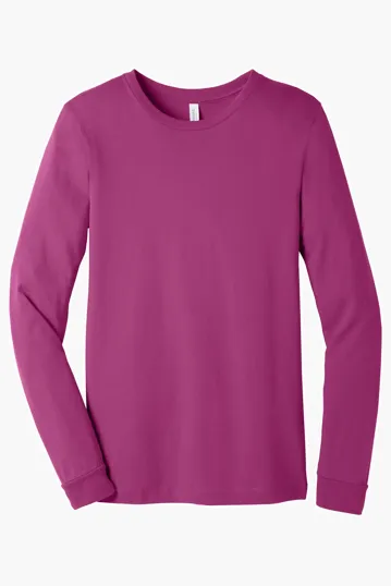 Bella + Canvas Unisex Jersey Long Sleeve Tee — view 17