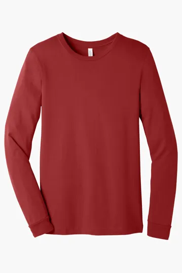 Bella + Canvas Unisex Jersey Long Sleeve Tee — view 18