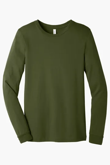 Bella + Canvas Unisex Jersey Long Sleeve Tee — view 20