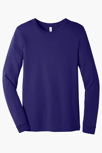 Bella + Canvas Unisex Jersey Long Sleeve Tee — view 42