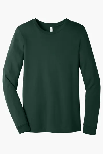 Bella + Canvas Unisex Jersey Long Sleeve Tee — view 55