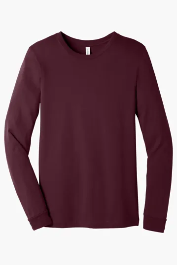 Bella + Canvas Unisex Jersey Long Sleeve Tee — view 74
