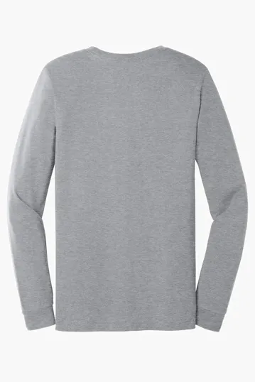 Bella + Canvas Unisex Heather CVC Long Sleeve Tee — view 14