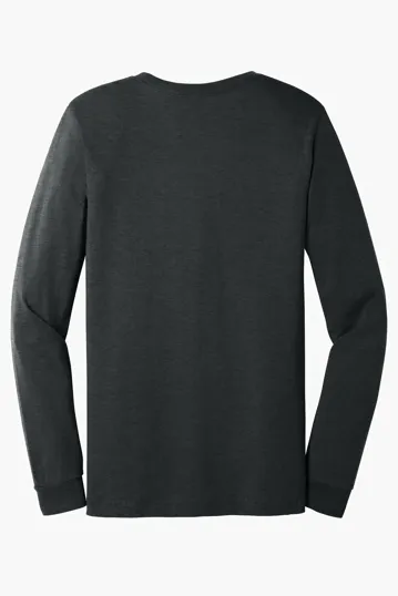 Bella + Canvas Unisex Heather CVC Long Sleeve Tee — view 16