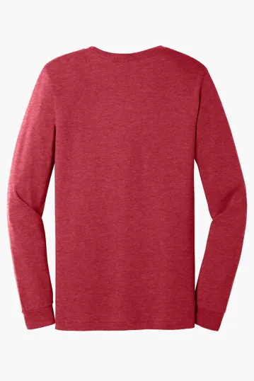 Bella + Canvas Unisex Heather CVC Long Sleeve Tee — view 27