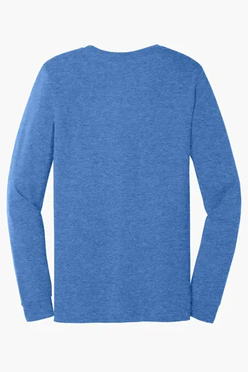 Bella + Canvas Unisex Heather CVC Long Sleeve Tee — view 34