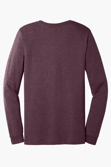 Bella + Canvas Unisex Heather CVC Long Sleeve Tee — view 38