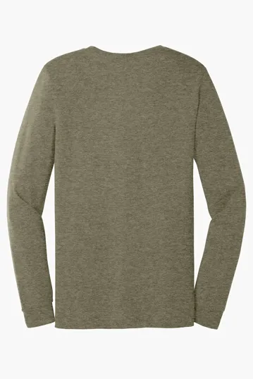 Bella + Canvas Unisex Heather CVC Long Sleeve Tee — view 39