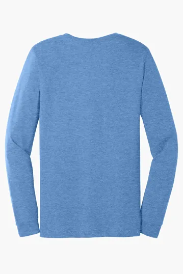 Bella + Canvas Unisex Heather CVC Long Sleeve Tee — view 43
