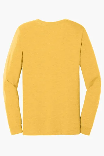 Bella + Canvas Unisex Heather CVC Long Sleeve Tee — view 44
