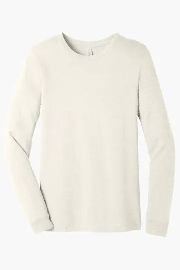 Bella + Canvas Unisex Heather CVC Long Sleeve Tee — view 51