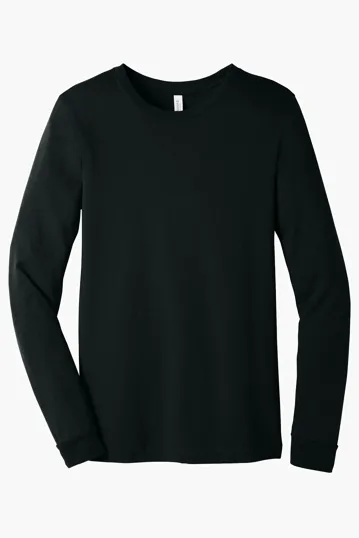 Bella + Canvas Unisex Heather CVC Long Sleeve Tee — view 52