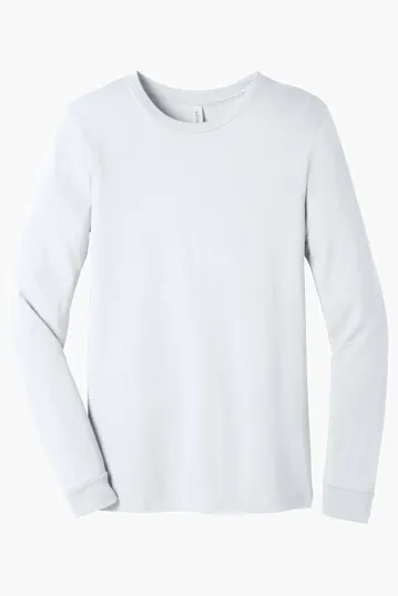 Bella + Canvas Unisex Heather CVC Long Sleeve Tee — view 53