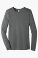 Bella + Canvas Unisex Heather CVC Long Sleeve Tee — view 5