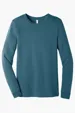 Bella + Canvas Unisex Heather CVC Long Sleeve Tee — view 7
