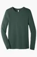 Bella + Canvas Unisex Heather CVC Long Sleeve Tee — view 8