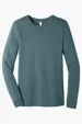 Bella + Canvas Unisex Heather CVC Long Sleeve Tee — view 11