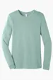 Bella + Canvas Unisex Heather CVC Long Sleeve Tee — view 29