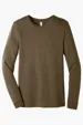 Bella + Canvas Unisex Heather CVC Long Sleeve Tee — view 30