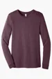 Bella + Canvas Unisex Heather CVC Long Sleeve Tee — view 32